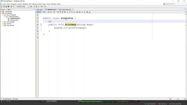 Singleton Design Pattern смотреть онлайн