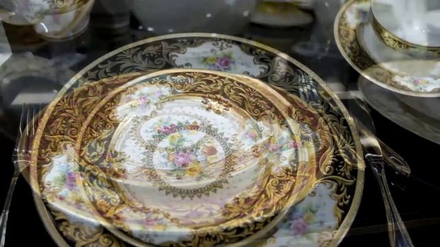 Посуда из фарфора Falkenporzellan Германия смотреть онлайн