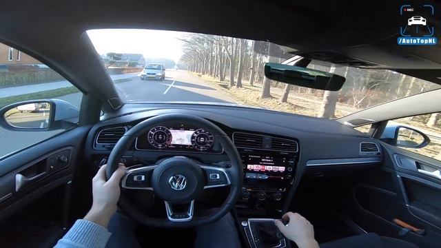 2019 VW Golf GTI Performance 245HP POV Test Drive by AutoTopNL смотреть онлайн
