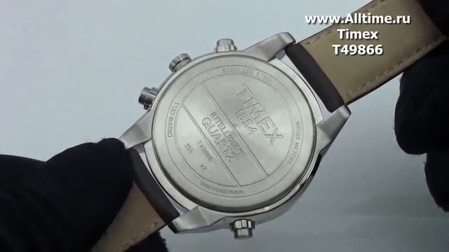 Мужские наручные часы Timex T49866 смотреть онлайн