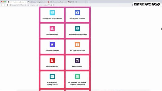WooCommerce Buchung, Vermietung, Verpachtung & Verleih Plattform Plugin ? Booking & Rental смотреть онлайн
