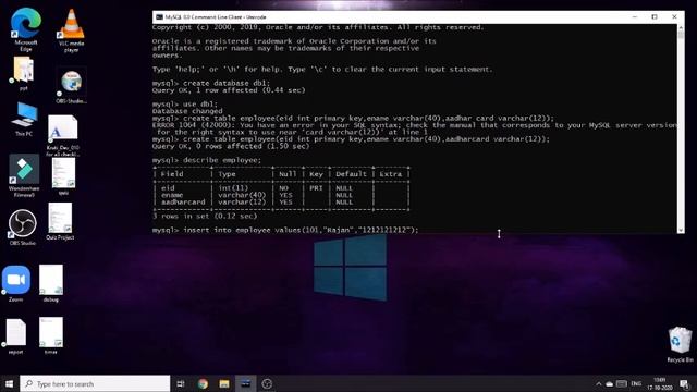 Part 3 | Creating Primary and Foreign Key of a Table in MySQL смотреть онлайн