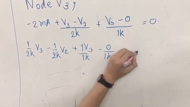 Basic engineering circuit analysis Node Method of David Irwin Fig 3 3 Part3 смотреть онлайн