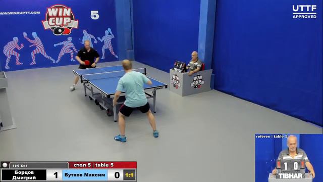 18:00 Борцов Дмитрий 1-3 Бутков Максим cтол 5 ЮГ-3 10.07.21 смотреть онлайн