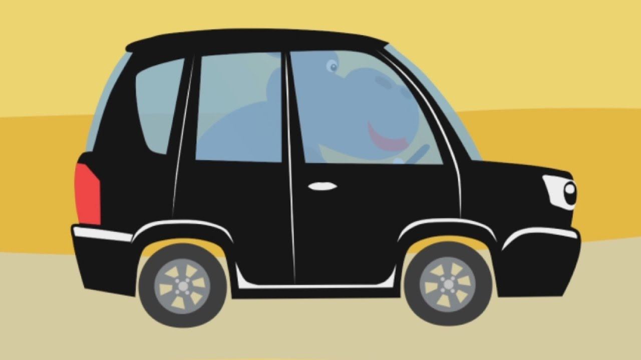 МАШИНКИ - Развивающая веселая детская песенка мультик малышей про разные машины и зверей животных смотреть онлайн