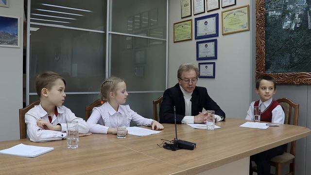 Детская пресс-конференция с мэром наукограда Кольцово смотреть онлайн