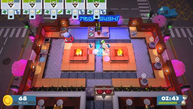 OVERCOOKED! 2 LilBro/Bro: Story Mode [STAGE 1] смотреть онлайн