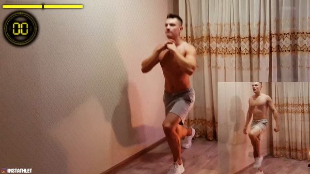 КАК НАКАЧАТЬ НОГИ ЗА 5 МИНУТ В ДЕНЬ! (ТРЕНИРОВКА ДОМА) смотреть онлайн