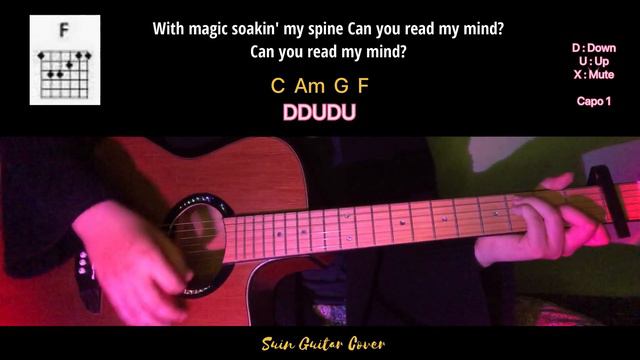 BLACKPINK Rosé - Read My Mind EASY Guitar Tutorial | Lyrics + Strumming + Chords смотреть онлайн