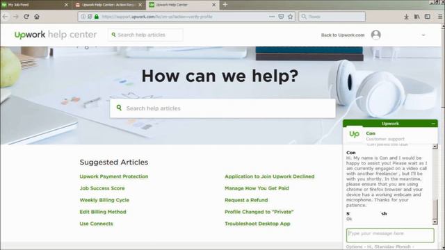 Видео верификация на Upwork - Video Verification смотреть онлайн