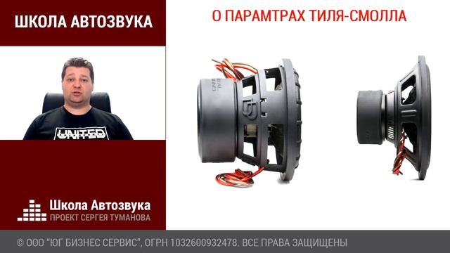 О параметрах Тиля-Смолла (Thiele/Small)