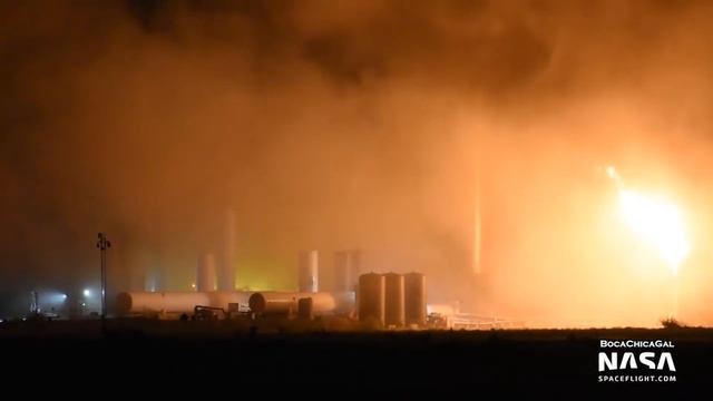 Starship SN4 Static Fire Test смотреть онлайн