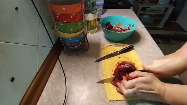 Жареная голова горбуши.Это очень вкусно! смотреть онлайн