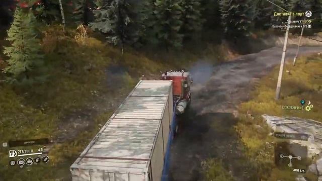 SnowRunner 2020 - Карта Мичиган #4 Полное прохождение (SpinTires, MudRunner) смотреть онлайн