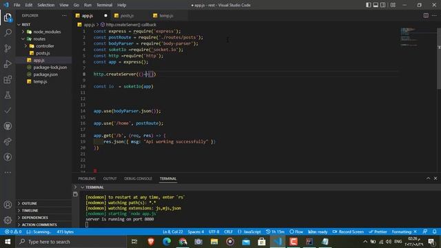 Realtime group chat app using Node Js - Socket Io - and flutter الجزء الاول بالعربي смотреть онлайн
