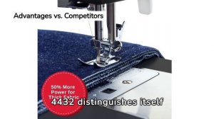 Latest Sewing Machine - Singer 4432