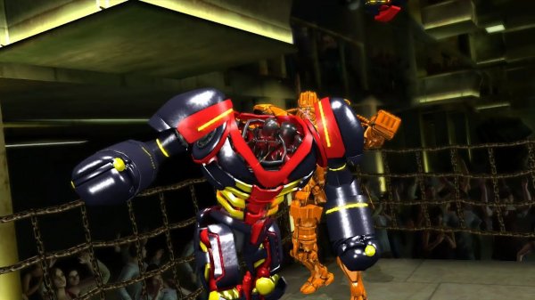 REAL STEEL THE VIDEO GAME - ACCURATE STRIKE (ZEUS vs STEAMPUNK & PHOTON)
