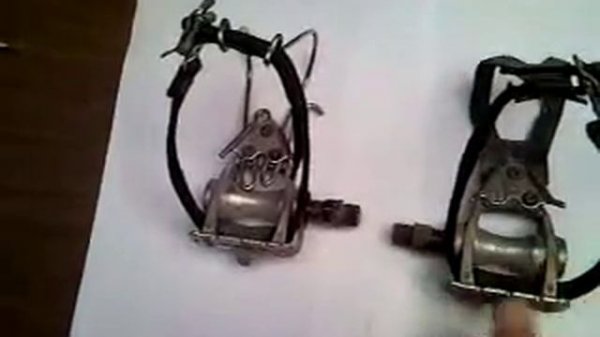 DIY Toe clips VS туклипс Wellgo