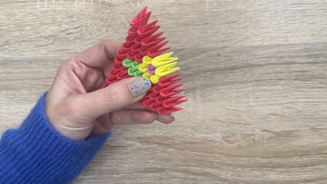 3D Origami Red Heart | Valentine Day 3D Origami смотреть онлайн