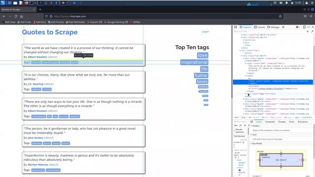 Scraping Quotes | Python Web Scraping - Leisure Codes смотреть онлайн