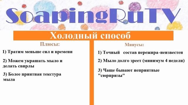 №10 Способы изготовления мыла с нуля. Холодный или горячий способ? смотреть онлайн