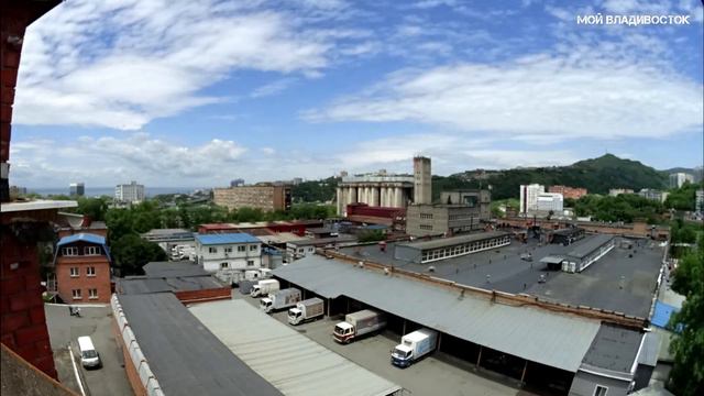 Владивосток вид на Владхлеб сверху (Timelapse 16 июня 2020). смотреть онлайн