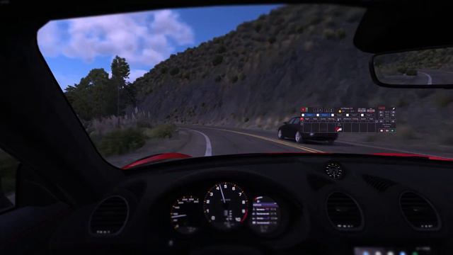 Assetto Corsa Jake's GT4 RS on Pacific Coast track смотреть онлайн