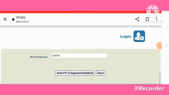 registered mobile number not found with the account number। pfms shows no record found। pfms otp смотреть онлайн