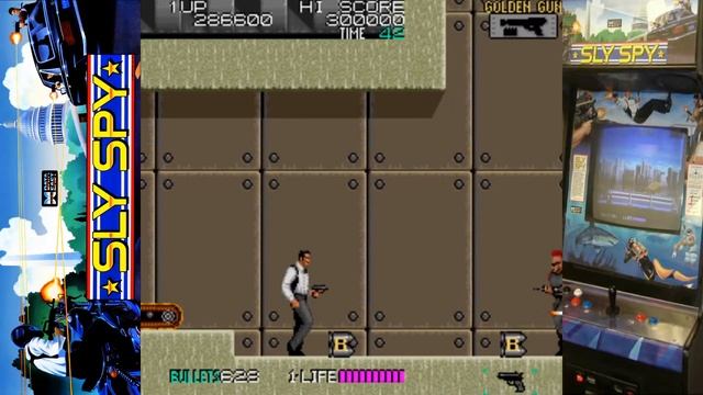 [ARCADE / MAME] Sly Spy (Secret Agent) - Longplay & Review (1 credit / No Life Lost) смотреть онлайн
