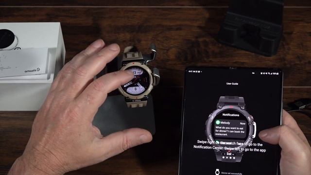 T-Rex 2 Amazfit - Multi Band GPS - Long Battery Life - Unboxing - Desert Khaki смотреть онлайн