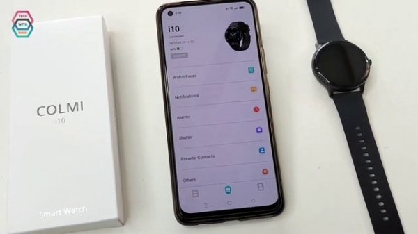 How To Connect Colmi i10 Smartwatch  || Full Setup || with Android Phone Tech Den