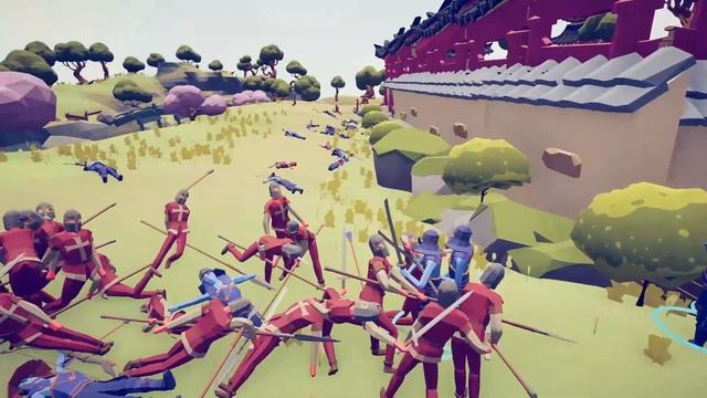 150x MEDIEVAL ARMY SIEGE SAMURAI CASTLE - Totally Accurate Battle Simulator TABS смотреть онлайн