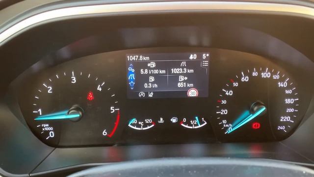 Spalanie Ford Focus IV 2021 Kombi 1.5 EcoBlue Diesel 120KM MT Titanium średnie, Fuel Consumption