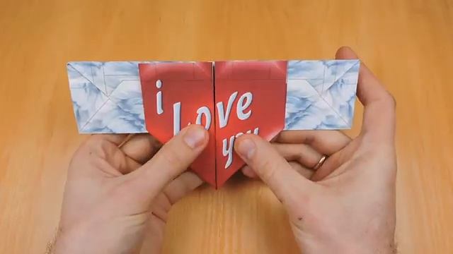 Цветное оригами. Оригами сердце с крыльями. Origami heart with wings смотреть онлайн