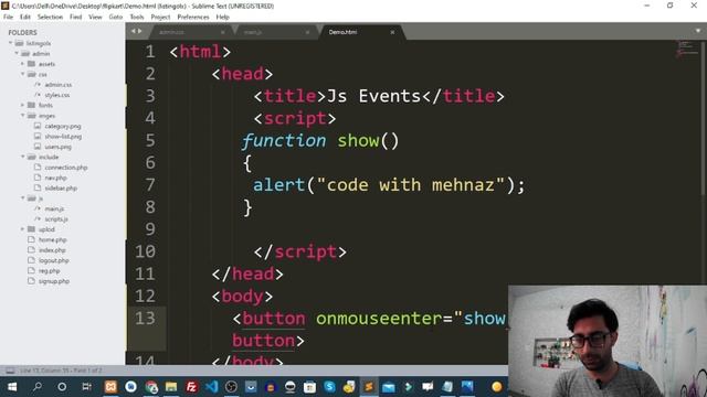 JavaScript Events Tutorial in Hindi / Urdu | Part-19 смотреть онлайн