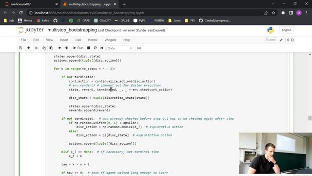 Exercise 06: Multistep Bootstrapping (Summer 2023) смотреть онлайн