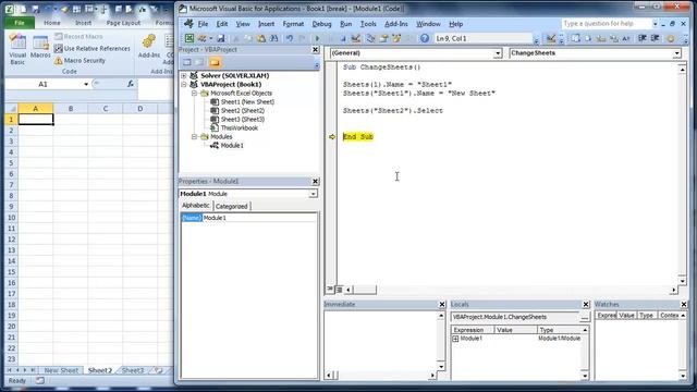 Naming and Selecting Sheets in Excel VBA смотреть онлайн