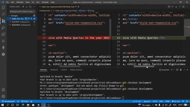 Git: Commit Push from VS code Editor смотреть онлайн