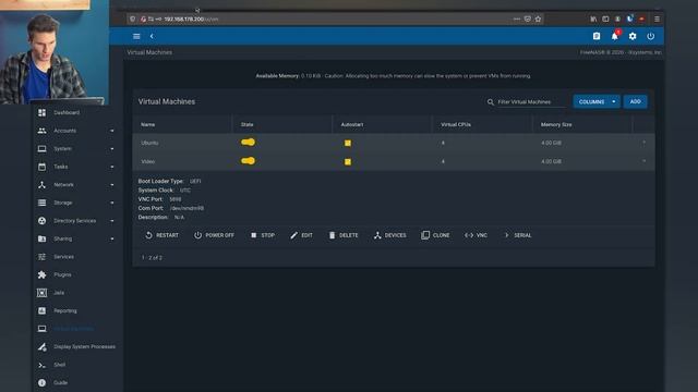 FreeNAS/TrueNAS - Docker Installation смотреть онлайн