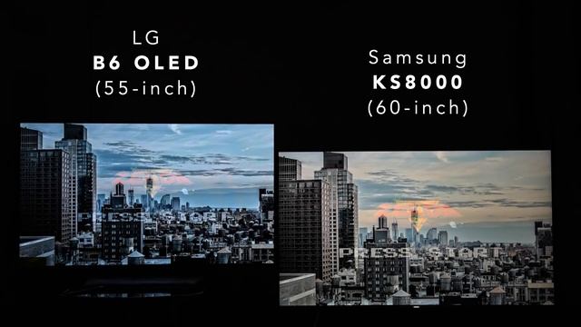 (Motion) LG B6 OLED vs. Samsung KS8000 смотреть онлайн