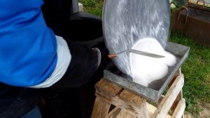 Обжиг саджа и первое жаркое