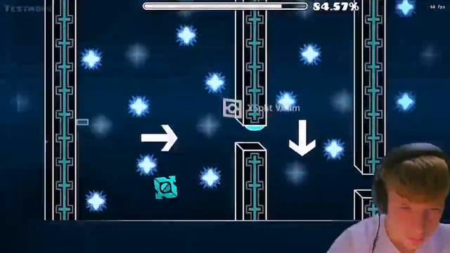 EL RETORNO DE GIOVI X EN SONIC WAVE (EASY) - Geometry Dash смотреть онлайн