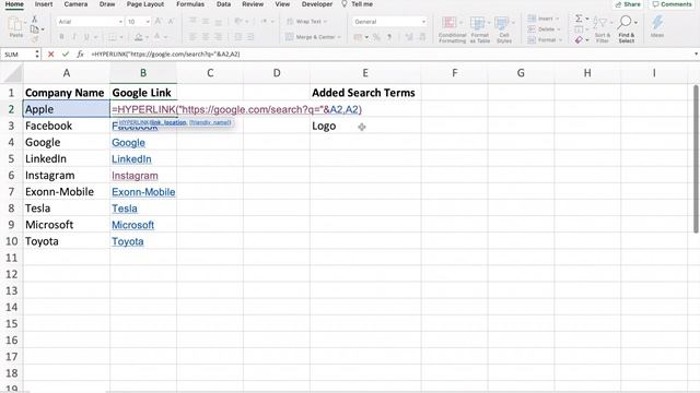 Google Search with Excel - EXCEL for MAC смотреть онлайн
