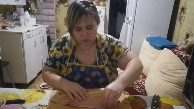 Солю форель.