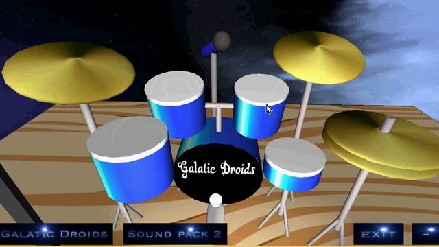 Pocket Drummer 360, play virtual drums in 360 degrees. смотреть онлайн