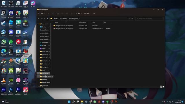 TUTORIAL MOD  SKIN GENSHIN IMPACT