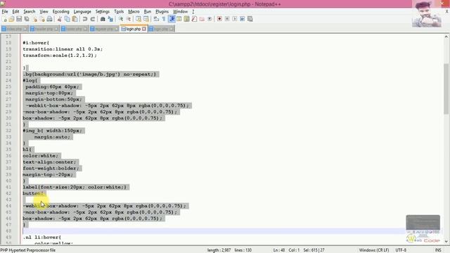 Login form for online chat Box #Webcode in #Hindi Part8 смотреть онлайн