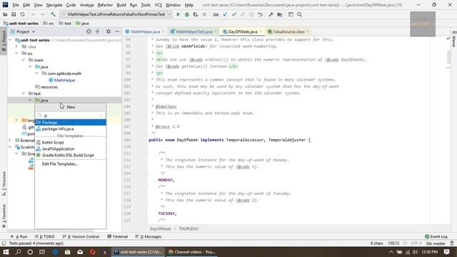 Unit Testing Tutorial #5 - Junit 5 @ValueSource and @EnumSource смотреть онлайн