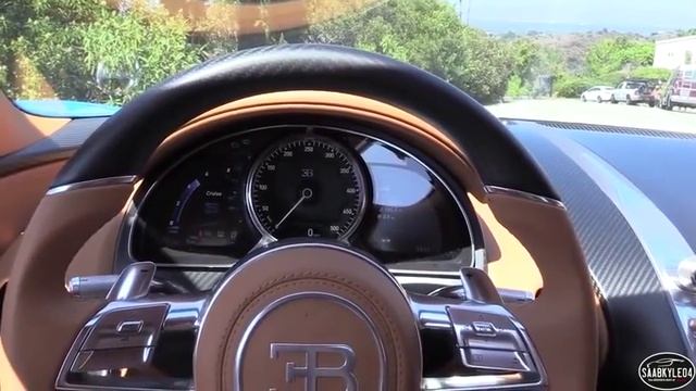 Выхлоп Bugatti Chiron. Просто ЗВЕРЬ! смотреть онлайн