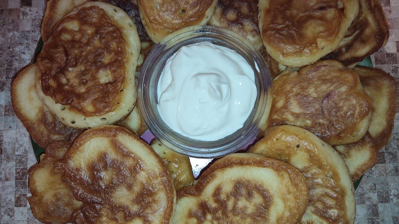 Быстрые и пышные ОЛАДЬИ БЕЗ ДРОЖЖЕЙ. Рецепт вкусных оладий. смотреть онлайн